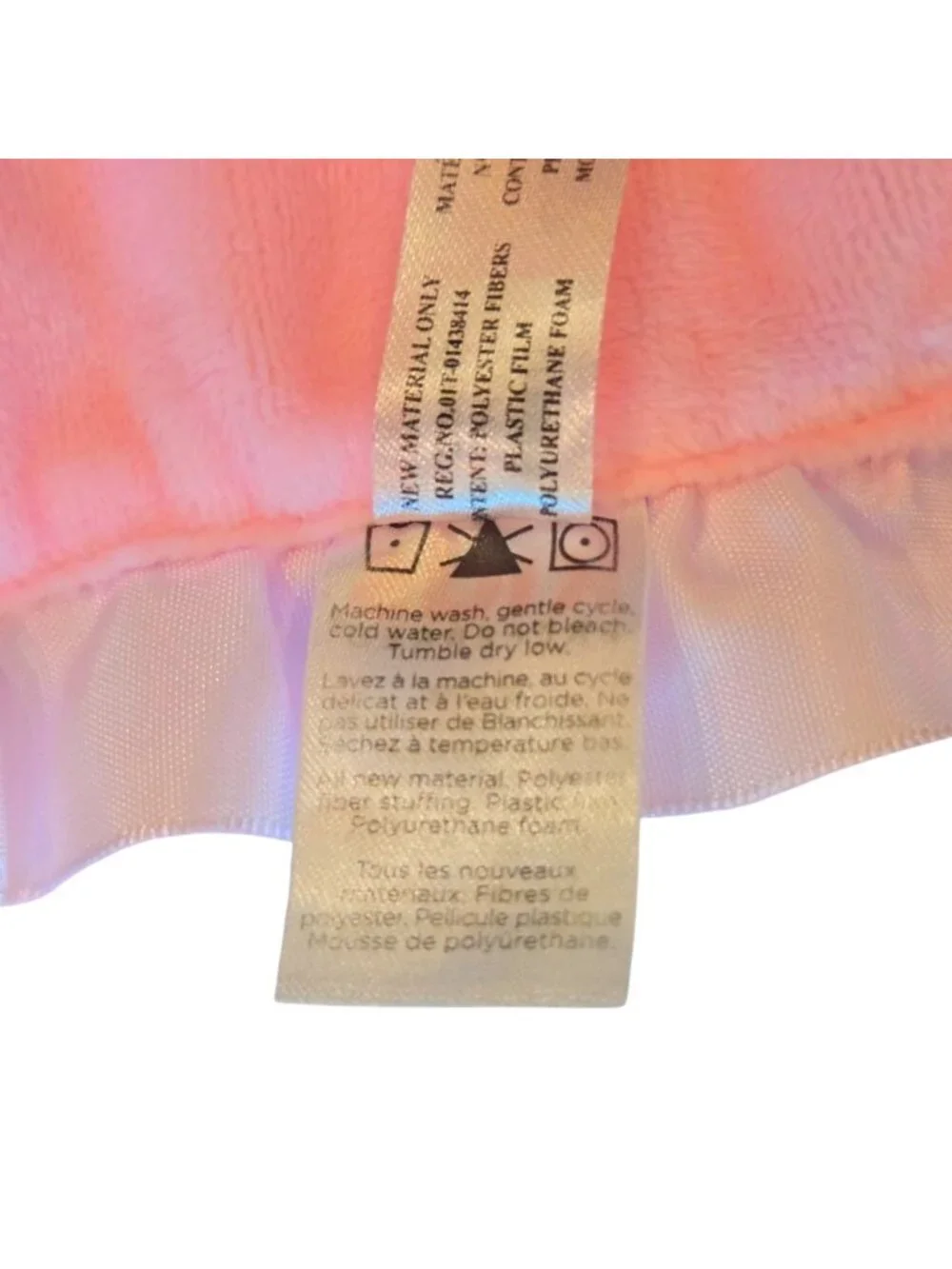 Kids Preferred Thank Goodness for Little Girls Pink Doll Lovey Security Blanket